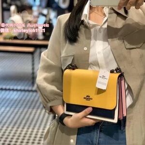 NWT Coach Klare colourblock crossbody bag